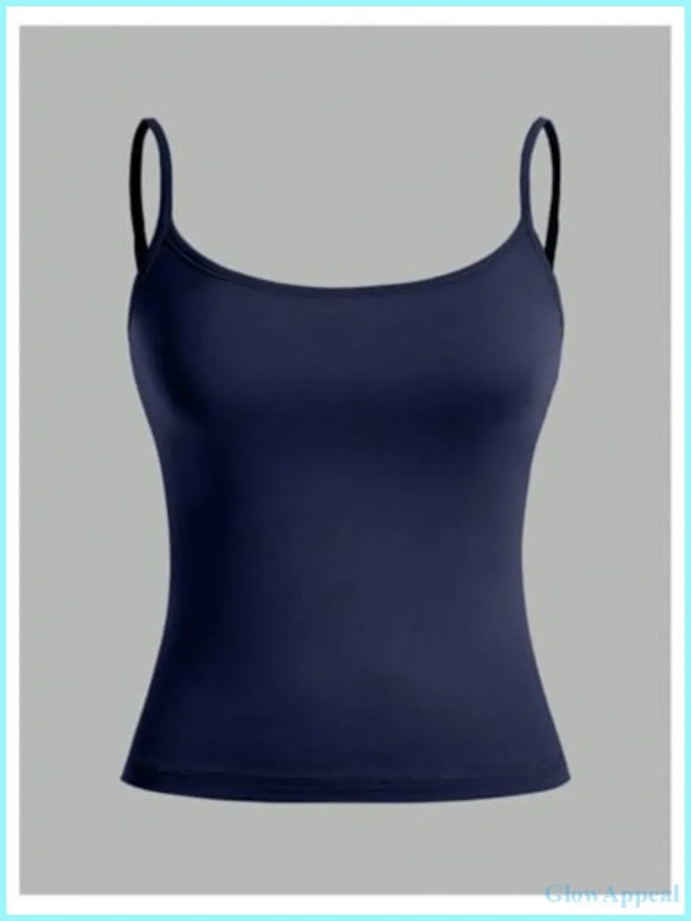 3-Pack Sleeveless Crop Camisole Tank Tops Spaghetti Strap Slim Fit